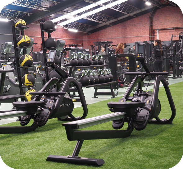 Zona fitness de Ágora Oviedo